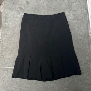 AB Studio Black pleated Skirt